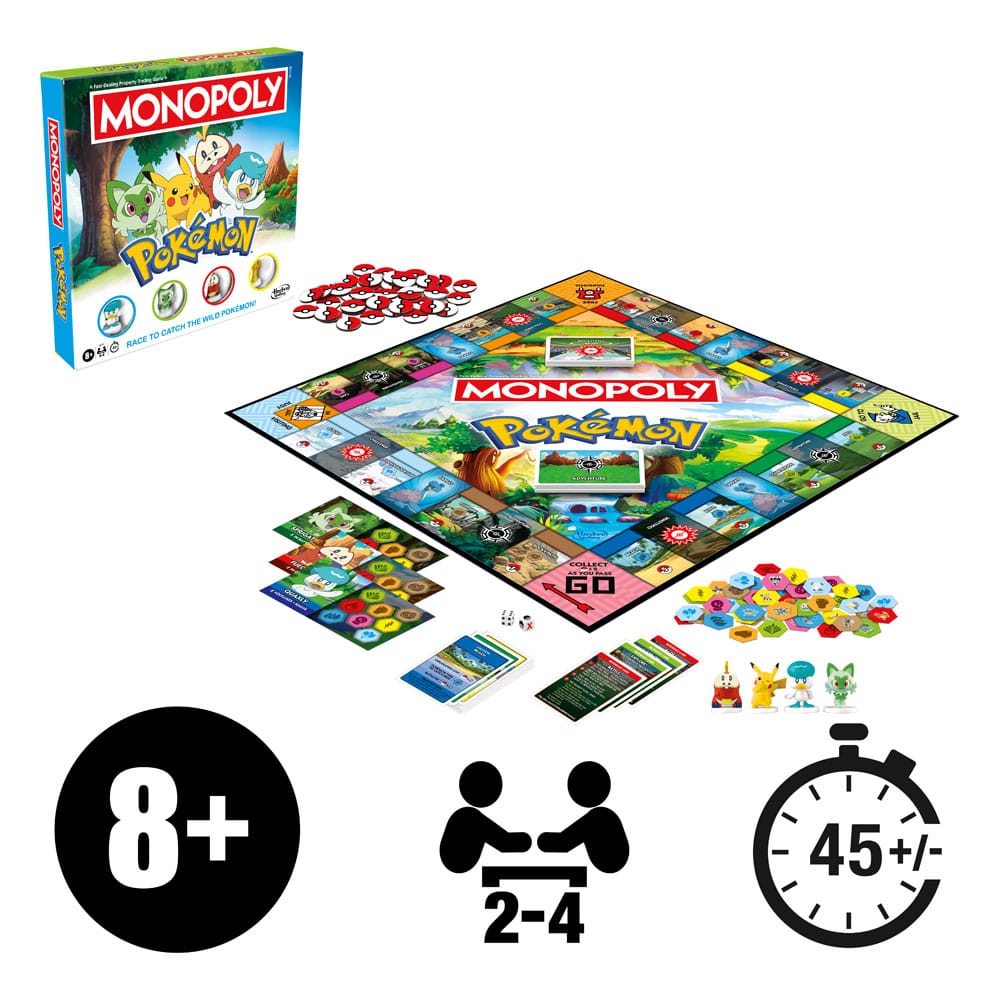 Pokémon Brettspiel Monopoly *Englische Version* Image 4
