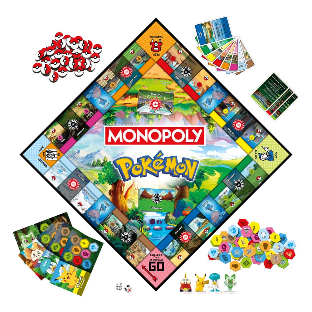 Pokémon Brettspiel Monopoly *Englische Version* Image 9