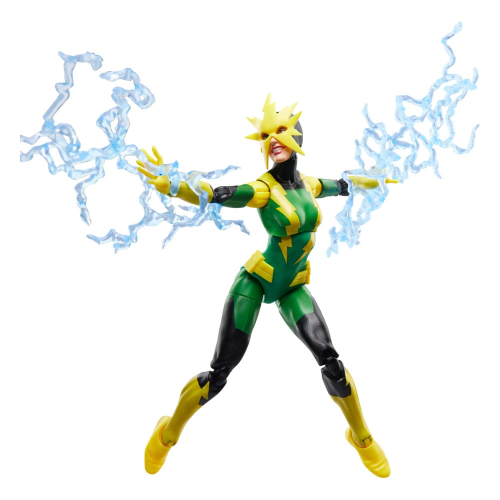 Spider-Man Marvel Legends Retro Actionfigur Electro (Francine Frye) 15 cm Image 3