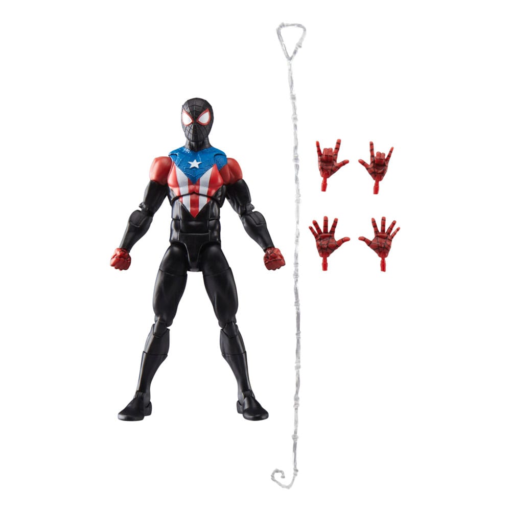 Spider-Man 2 Marvel Legends Gamerverse Actionfigur Miles Morales (Boricua Suit) 15 cm Image 9