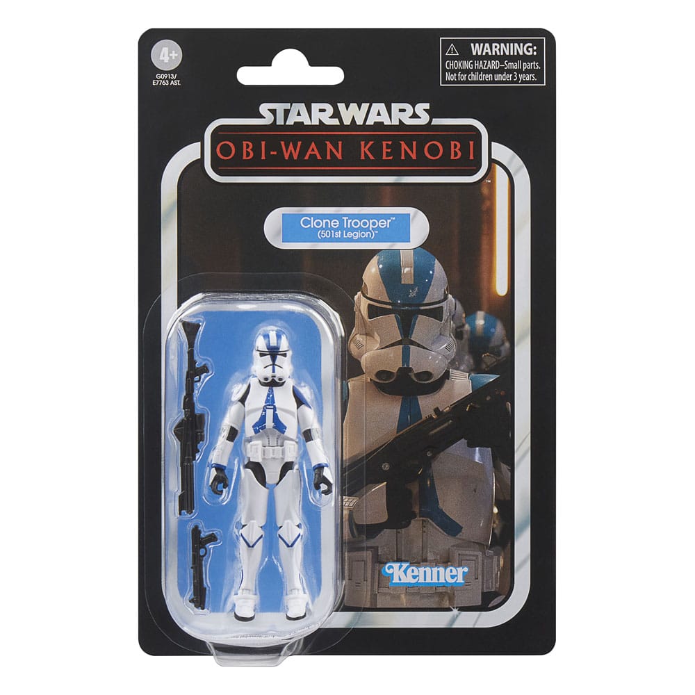 Star Wars: Obi-Wan Kenobi Vintage Collection Actionfigur Clone Trooper (501st Legion) 10 cm Image 8