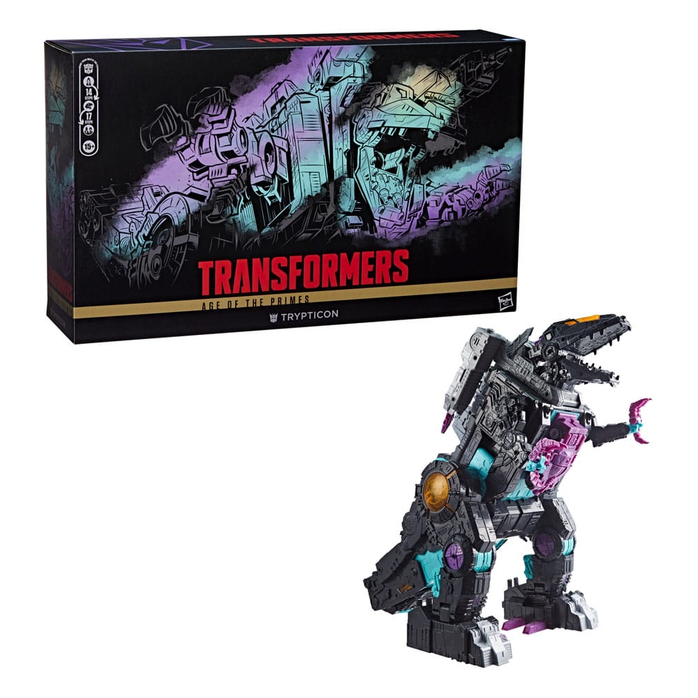 Transformers Generations Selects Age of the Primes Actionfigur G1 Trypticon 45 cm Image 3