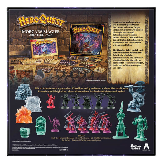HeroQuest Brettspiel-Erweiterung Morcars Magier Abenteuerpack *Deutsche Version* Image 2