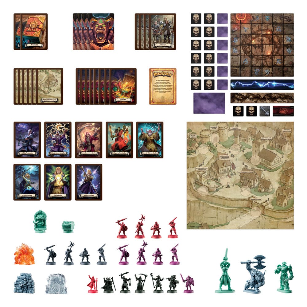 HeroQuest Brettspiel-Erweiterung Morcars Magier Abenteuerpack *Deutsche Version* Image 10