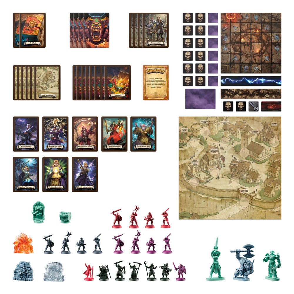HeroQuest Brettspiel-Erweiterung Wizards of Morcar Abenteuerpack *Englische Version* Image 10