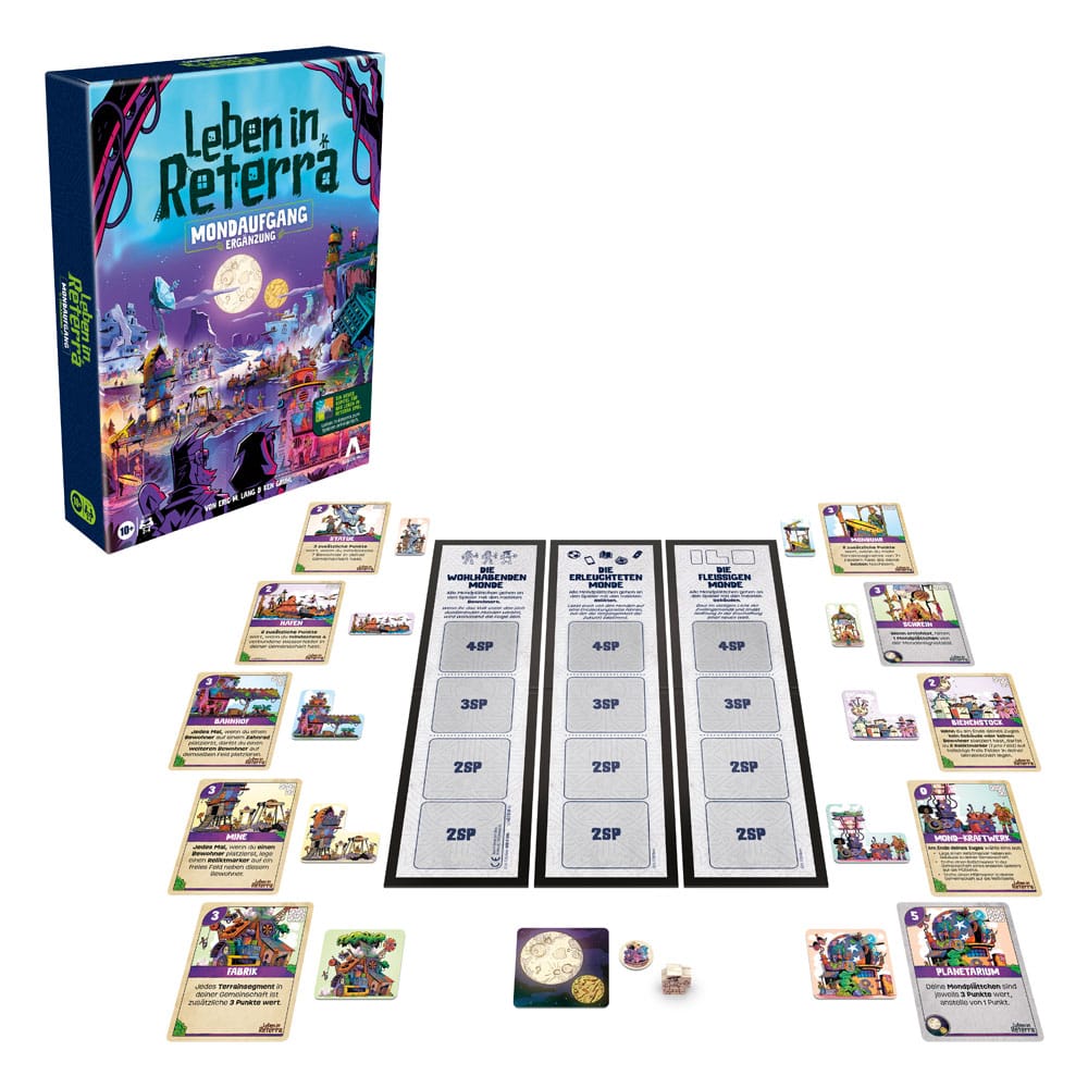 Leben in Reterra Brettspiel-Erweiterung Mondaufgang *Deutsche Version* Image 3