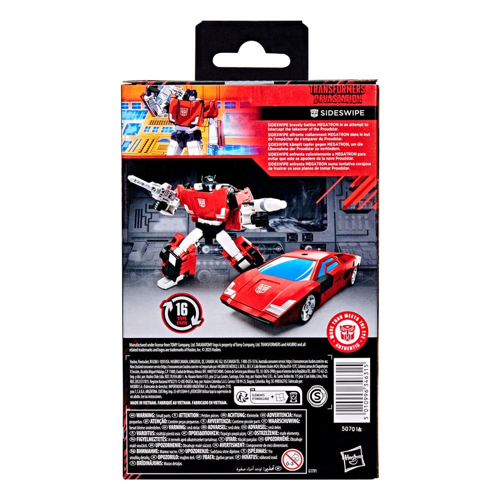 Transformers: Devastation Studio Series Deluxe Class Actionfigur Sideswipe 11 cm Image 2