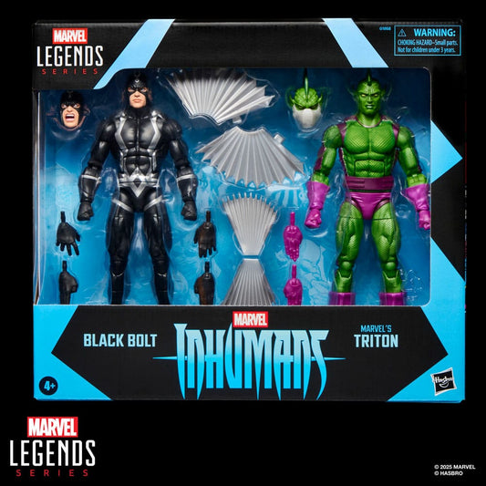 Inhumans Marvel Legends Actionfiguren 2er-Pack Black Bolt & Marvel's Triton 15 cm Image 2