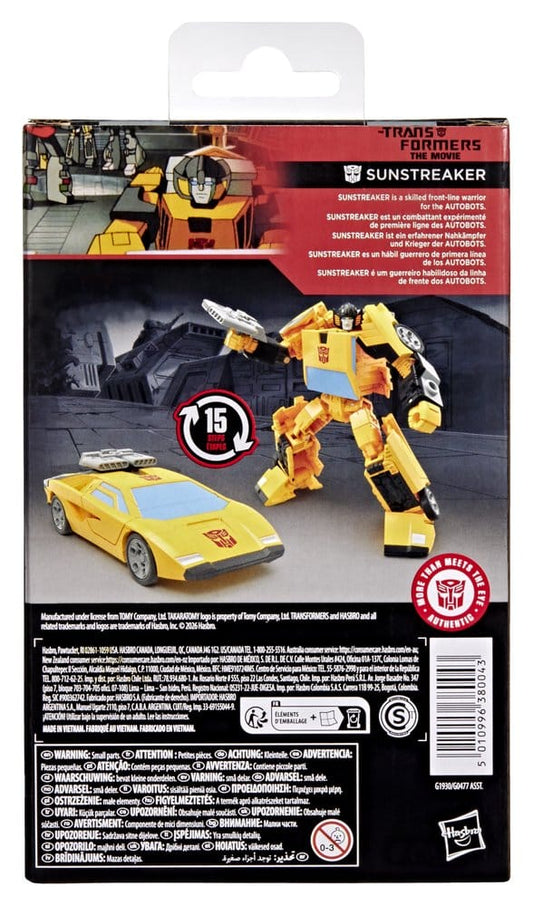 The Transformers: The Movie Studio Series Deluxe Class Actionfigur Sunstreaker 11 cm Image 2