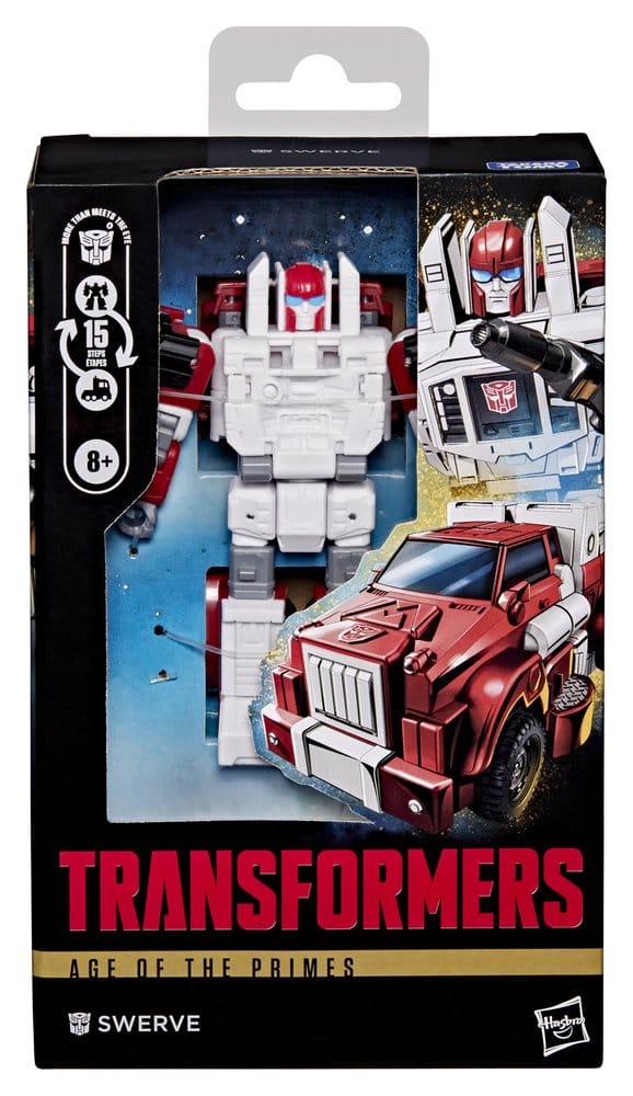 Transformers Age of the Primes Deluxe Class Actionfigur Swerve 11 cm Image 12