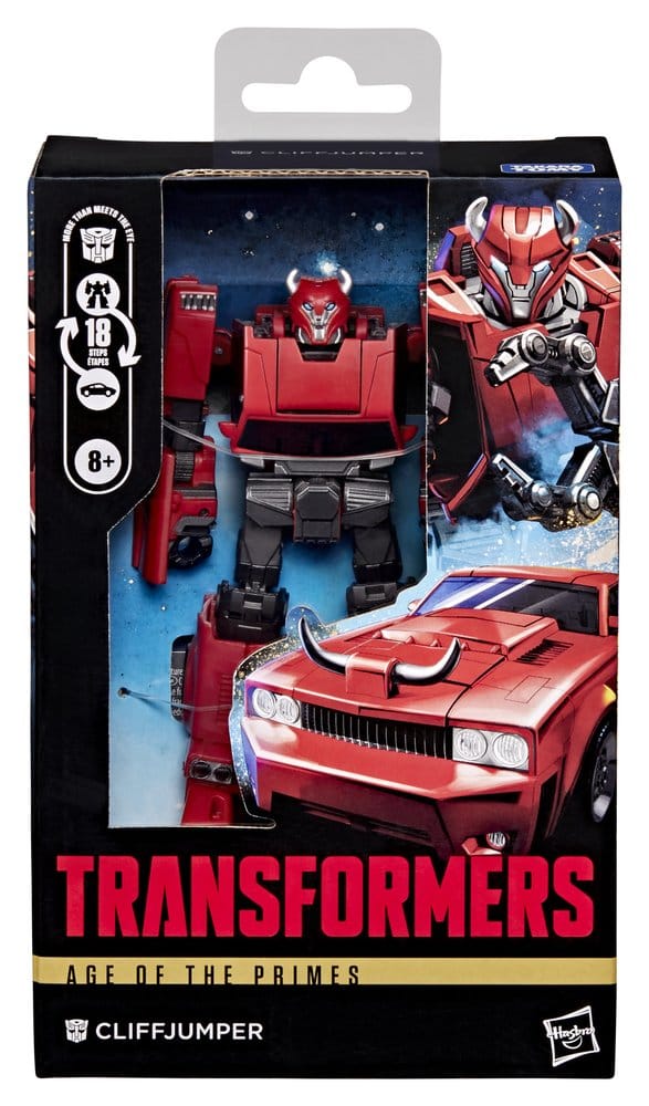 Transformers Age of the Primes Deluxe Class Actionfigur Cliffjumper 13 cm Image 14