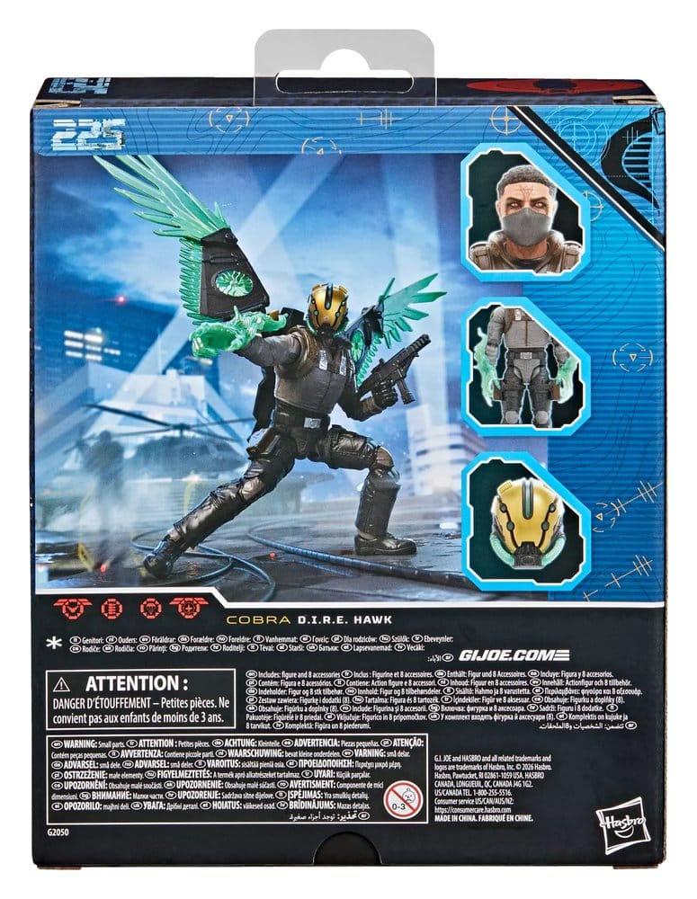 G.I. Joe Classified Series Actionfigur #225 D.I.R.E. Hawk (Dread-Inducing Responsive Energy) 15 cm Image 15
