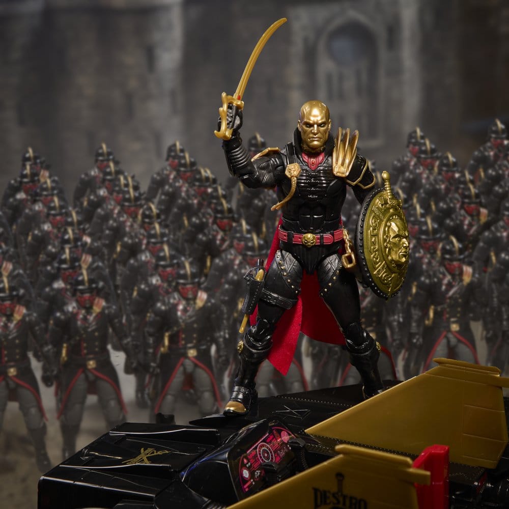 G.I. Joe Classified Series Actionfigur und Fahrzeug Set #203 Destro & Iron Grenadier Despoiler 15 cm Image 14