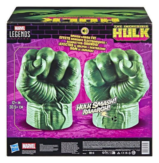 The Incredible Hulk Marvel Legends Premium Roleplay-Fäuste Image 2