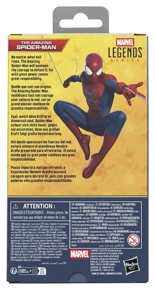 Spider-Man: No Way Home Marvel Legends Actionfigur The Amazing Spider-Man 15 cm Image 2