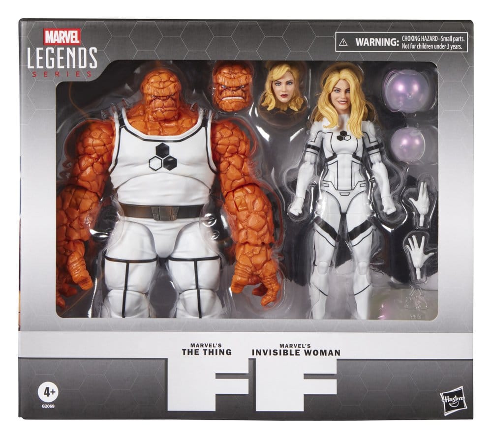 Future Foundation Marvel Legends Actionfiguren 2er-Pack The Thing & Invisible Woman 15 cm Image 15