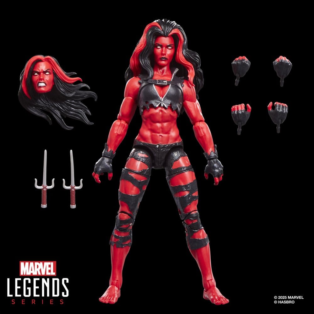 Hulk Marvel Legends Actionfigur Red She-Hulk 15 cm Image 22
