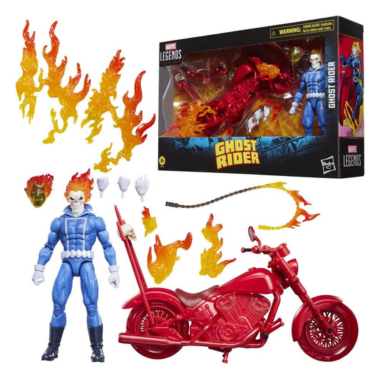 Ghost Rider Marvel Legends Actionfigur Johnny Blaze with Motorcycle 15 cm Image 2