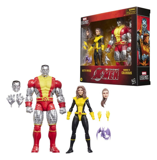 Astonishing X-Men Marvel Legends Actionfiguren 2er-Pack Kitty Pryde & Marvel's Colossus 15 cm Image 2