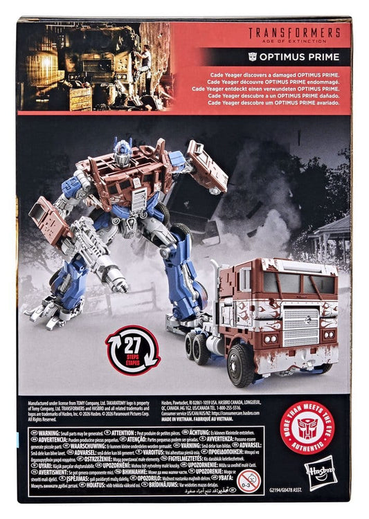 Transformers: Ära des Untergangs Studio Series Voyager Class Actionfigur Optimus Prime 17 cm Image 2