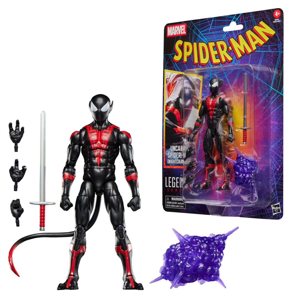 Spider-Man Marvel Legends Retro Actionfigur Uncanny Spider-Man (Nightcrawler) 15 cm Image 11