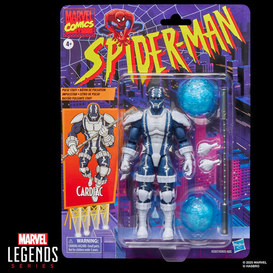 Spider-Man Marvel Legends Retro Actionfigur Cardiac 15 cm Image 2