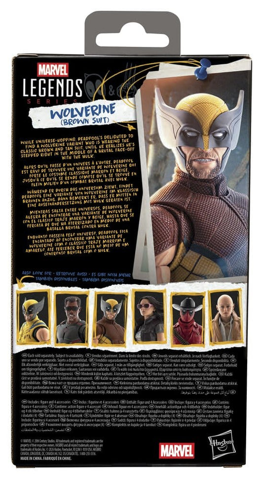 Deadpool & Wolverine Marvel Legends Actionfigur Wolverine (Brown Suit) 15 cm Image 2