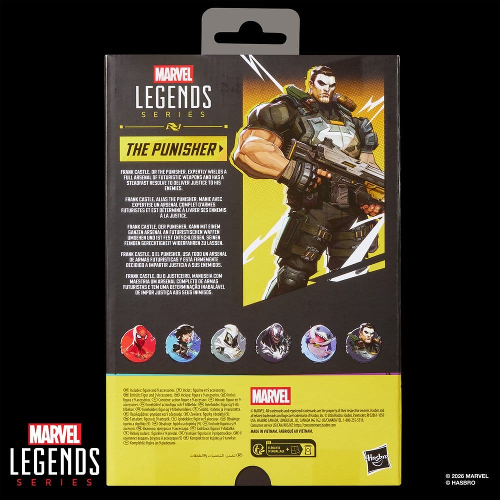 Marvel Rivals Marvel Legends Actionfigur The Punisher 15 cm Image 17