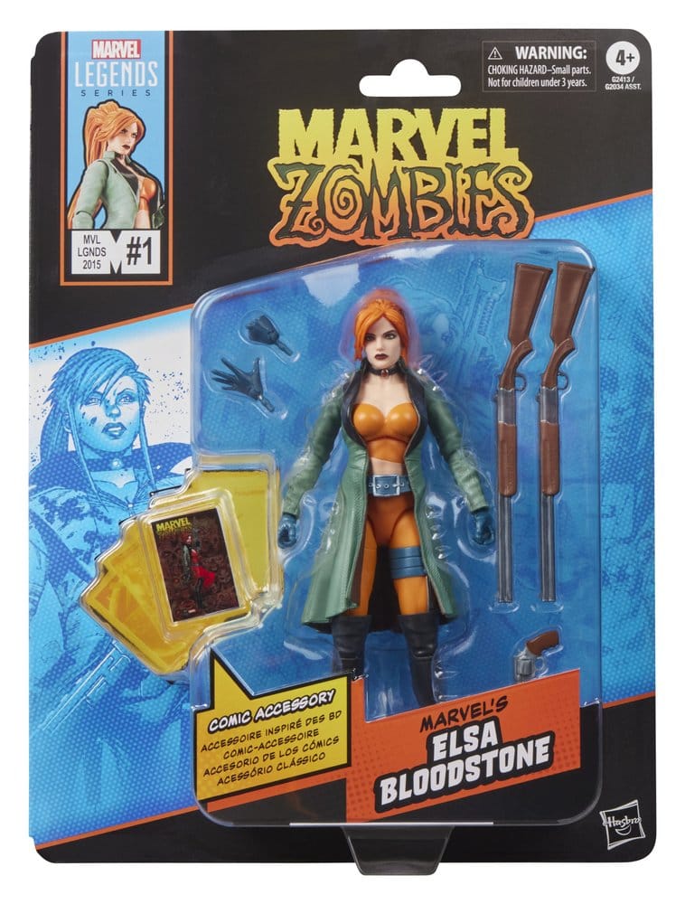 Marvel Zombies Marvel Legends Actionfigur Marvel's Elsa Bloodstone 15 cm Image 10