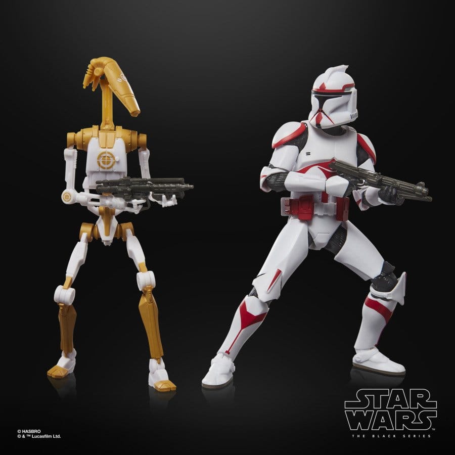 Star Wars: Battlefront II Black Series Actionfiguren 2er-Pack Phase I Assault Trooper & Battle Droid Officer 15 cm Image 16