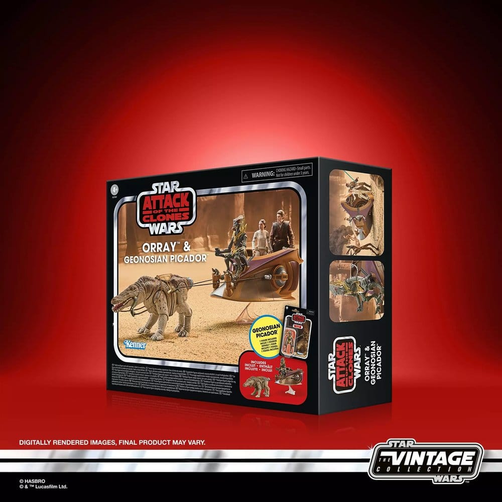 Star Wars Episode II Vintage Collection Actionfiguren 2er-Pack Orray & Geonosian Picador 10 cm Image 11