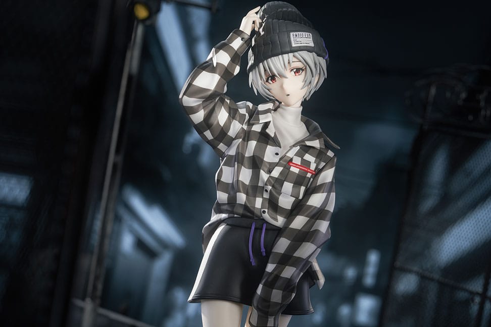Neon Genesis Evangelion PVC Statue 1/7 Rei Ayanami Ver. Part 3 Radio Eva Original Color 26 cm Image 10