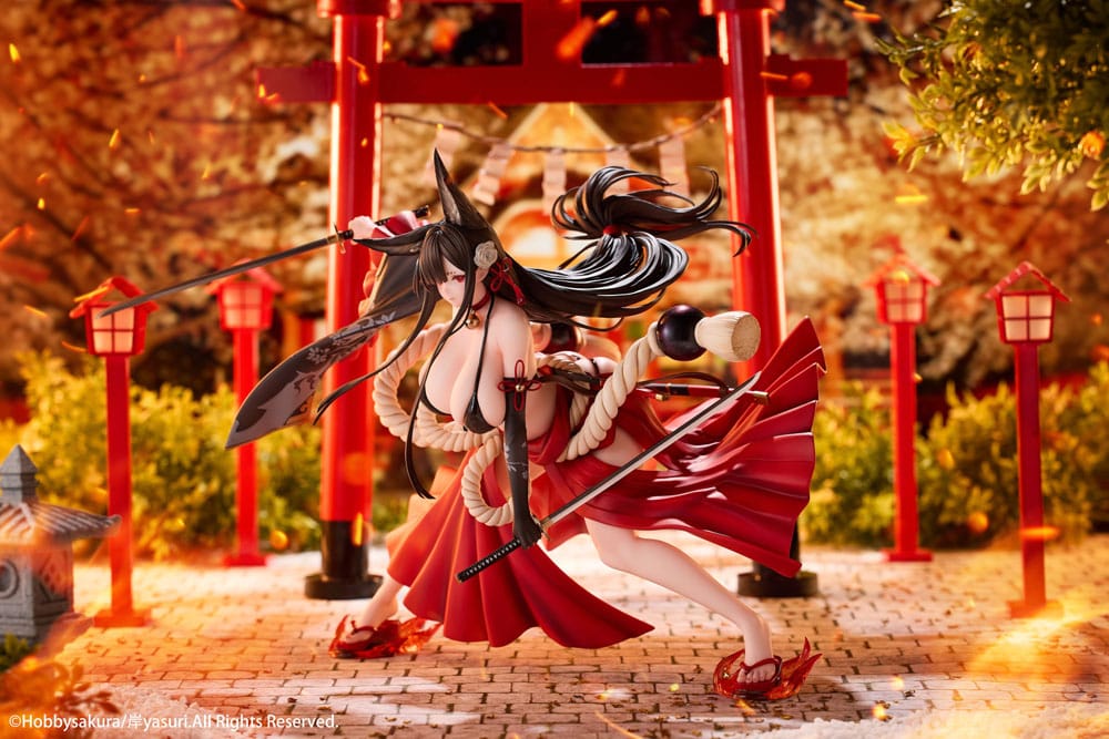Original Illustration PVC Statue 1/7 Ying Mo illustration by Kishi yasuri 25 cm Image 9