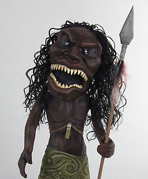 Trilogy of Terror Statue Zuni Warrior 38 cm Image 4