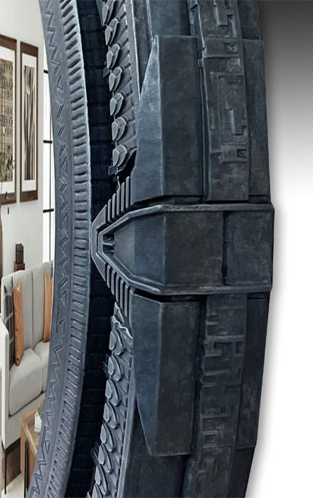 Stargate Wand-Spiegel 50 cm Image 7
