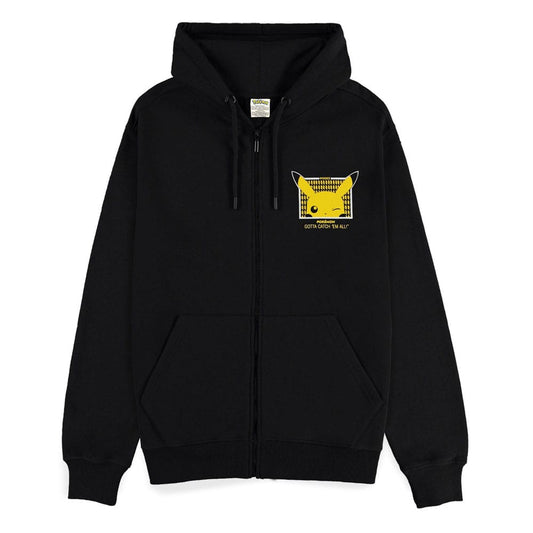 Pokémon Kapuzenpullover mit Reißverschluß Gotta Catch 'em All Pikachu Größe XL Image 2