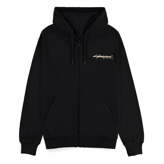 Cyberpunk 2077 Kapuzenpullover mit Reißverschluß Night City Größe S Image 2