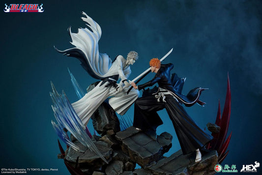 Bleach Elite Dynamic Statue 1/6 Ichigo Kurosaki vs Hollow Ichigo 56 cm Image 2