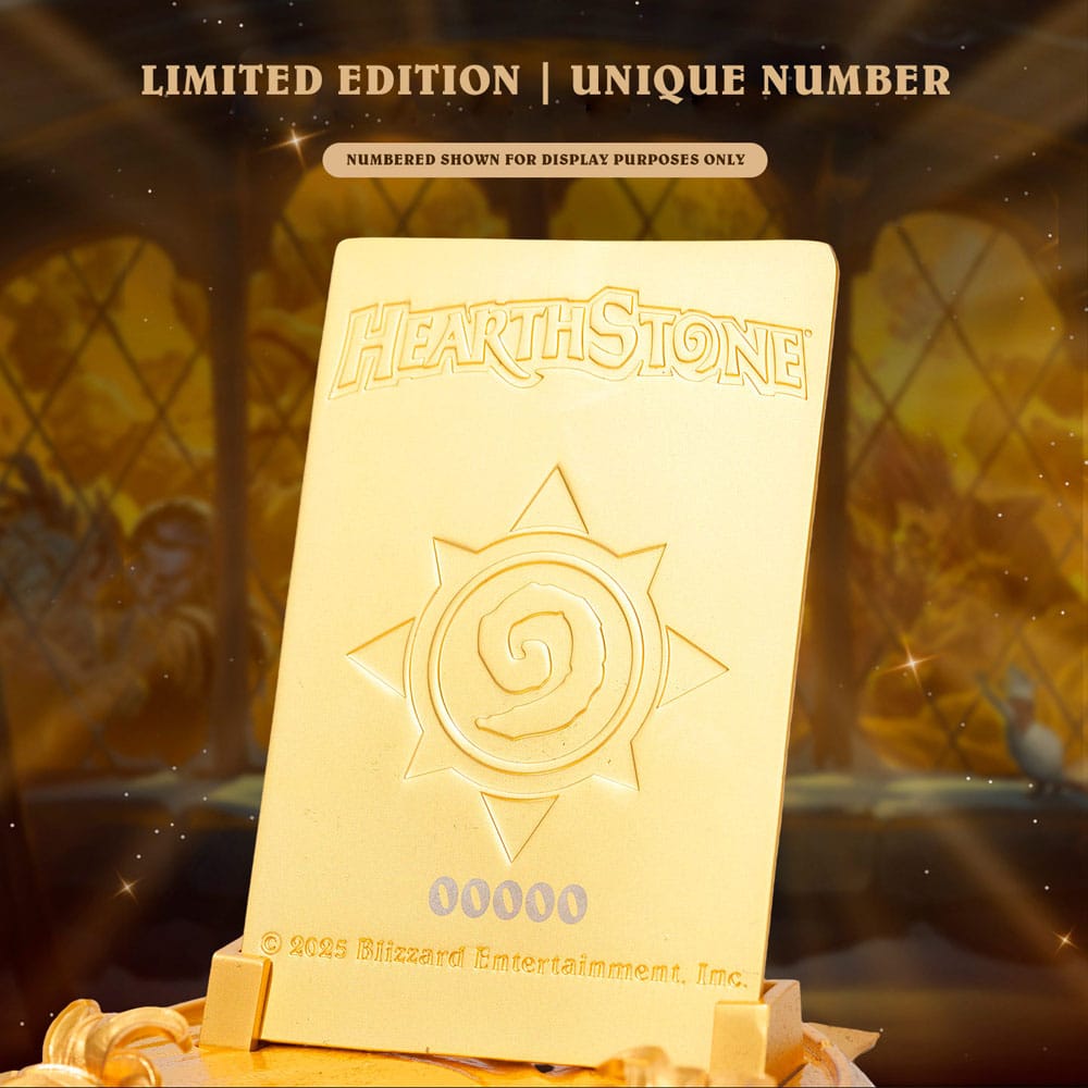 Hearthstone Replika Golden Celebration Card Back 10 cm Image 7