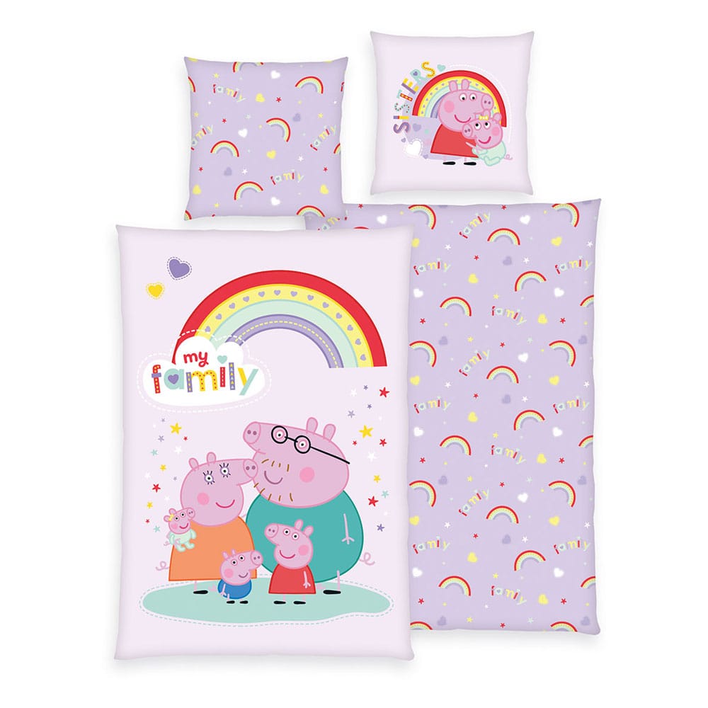 Peppa Pig Bettwäsche Ver. 2 135 x 200 cm Image