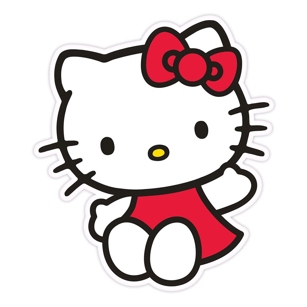 Sanrio Dekokissen Hello Kitty Red Dress 36 cm Image