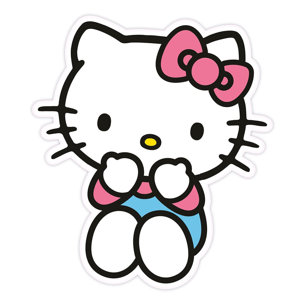Sanrio Dekokissen Hello Kitty Blue Pants 36 cm Image