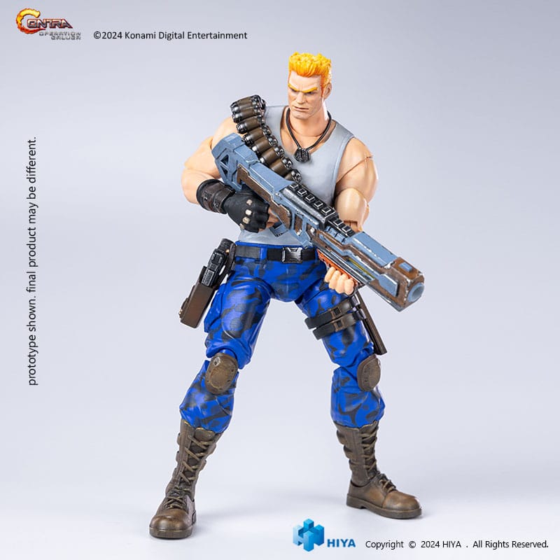 Contra: Operation Galuga Exquisite Basic Actionfigur Bill Rizer 16 cm Image 4