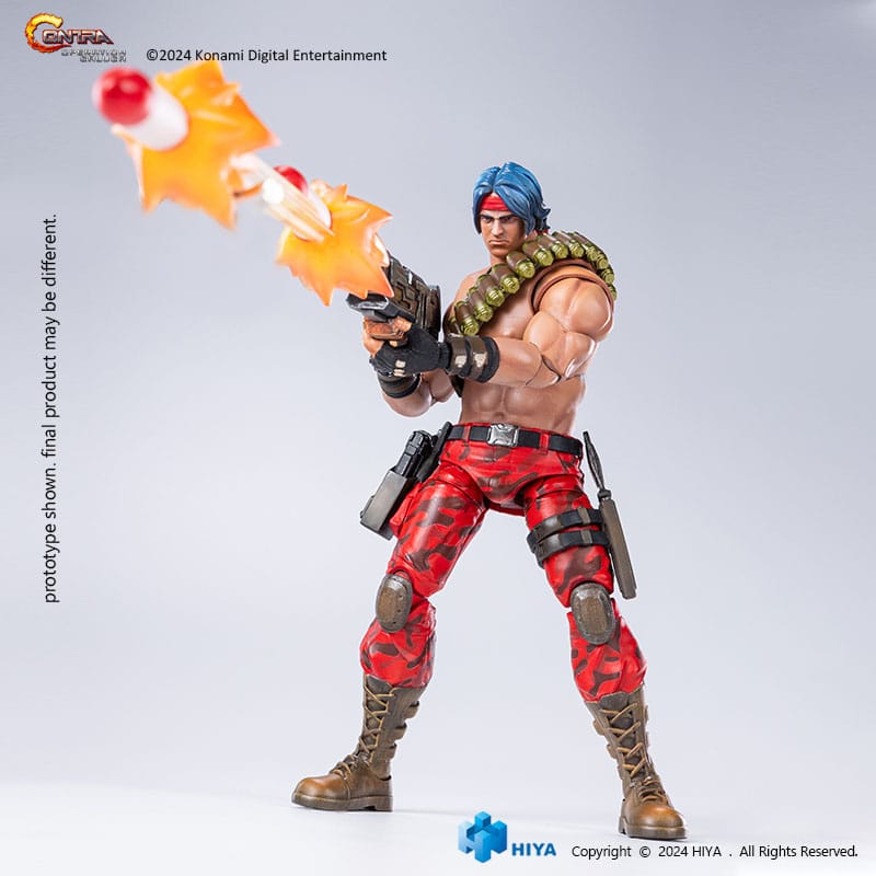 Contra: Operation Galuga Exquisite Basic Actionfigur Lance Bean 16 cm Image 4