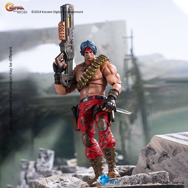 Contra: Operation Galuga Exquisite Basic Actionfigur Lance Bean 16 cm Image 7