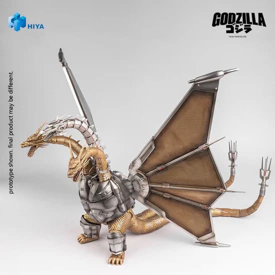 Godzilla vs. King Ghidorah (1991) Exquisite Basic Actionfigur Mecha King Ghidorah 33 cm Image 4