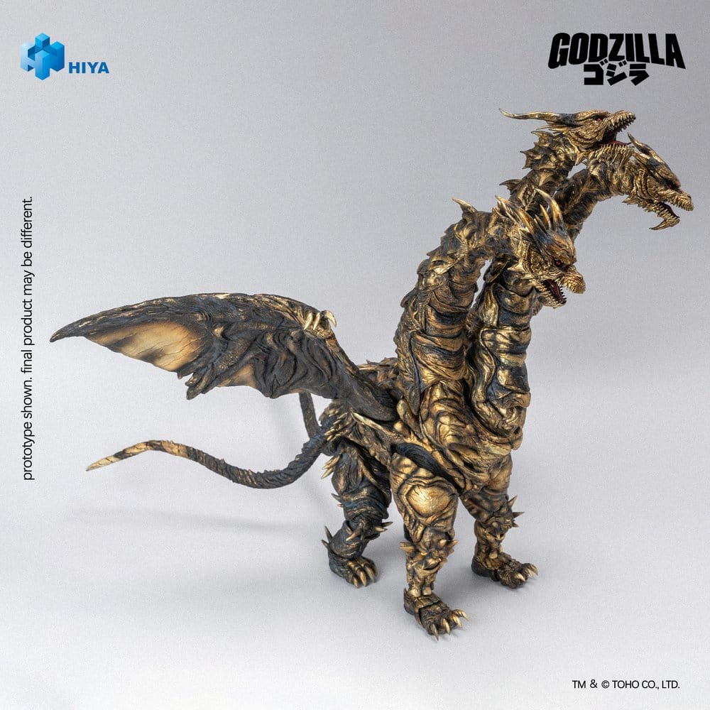 Godzilla: Final Wars (2004) Exquisite Basic Series Actionfigur Keizer Ghidorah 25 cm Image 4