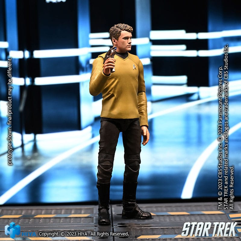 Star Trek Exquisite Mini Actionfigur 1/18 Star Trek 2009 Chekov 10 cm Image 3