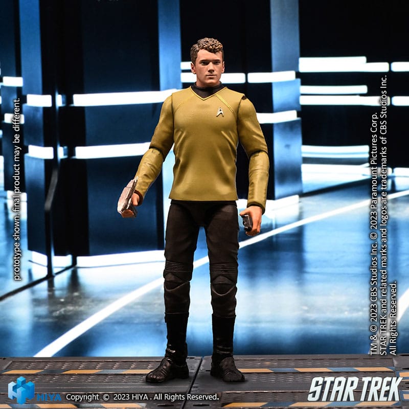 Star Trek Exquisite Mini Actionfigur 1/18 Star Trek 2009 Chekov 10 cm Image 4