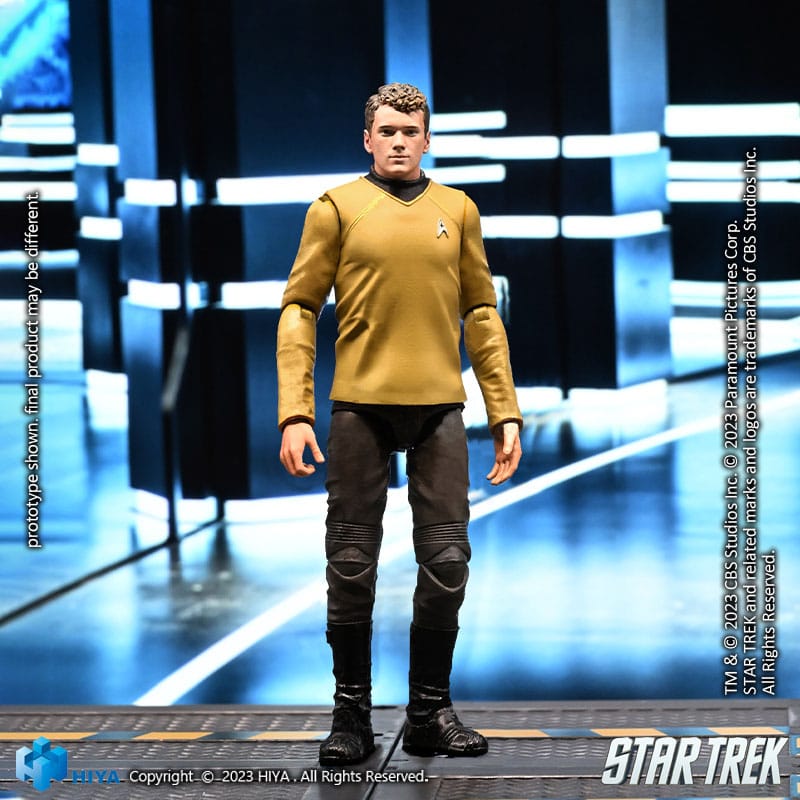 Star Trek Exquisite Mini Actionfigur 1/18 Star Trek 2009 Chekov 10 cm Image 5